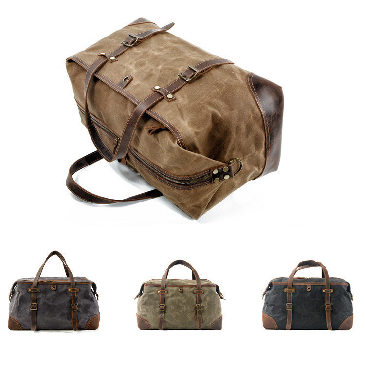Men’s Outdoor Gym Duffel Bag – Waterproof Sports Handbag with Shoe Compartment